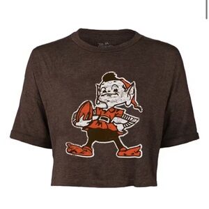 Cleveland Browns crop T-shirt
